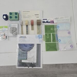 Crafting Supplies Set with Tools and Embellishments New